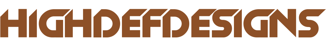 High Def Designs Logo Wordmark